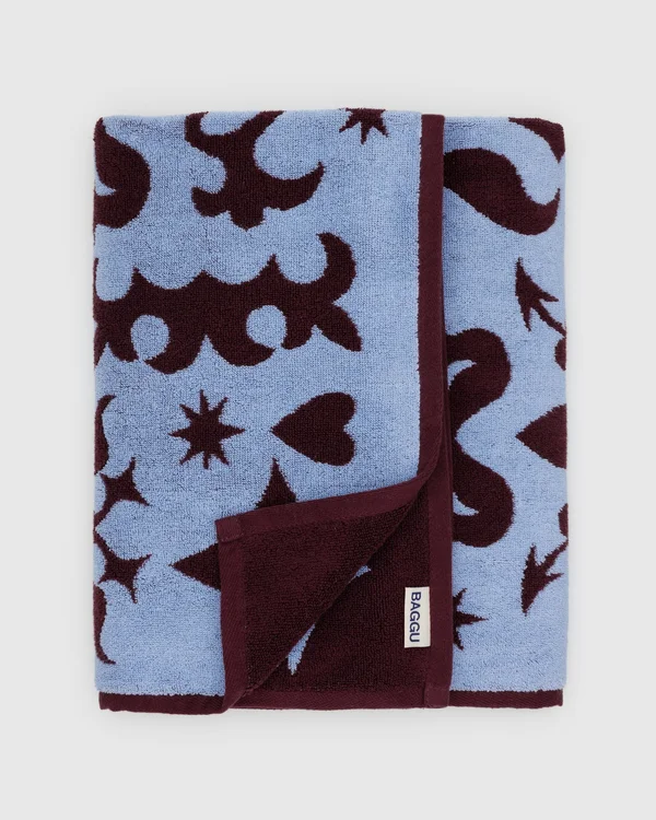 Bath Towel - Western Cut Outs - Size: OS