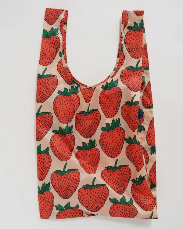 Big Baggu - Strawberry - Material: ripstop-nylon