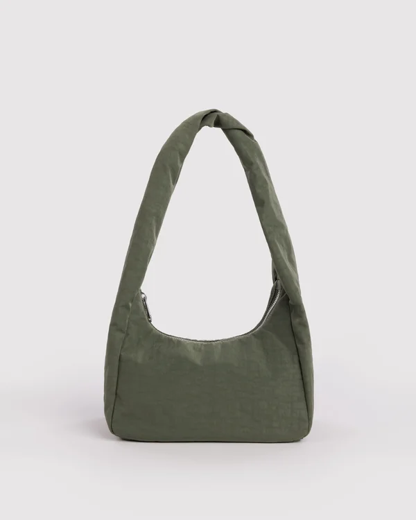 Small Nylon Meringue Bag - Caper - Material: heavyweight-nylon
