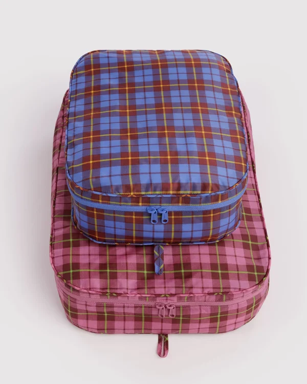Large Packing Cube Set - Check Mix - Size: OS