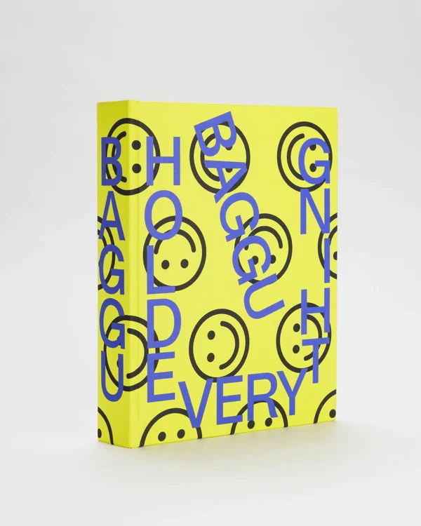 Hold Everything: 15 Years of BAGGU - Yellow Happy - Material: ripstop-nylon