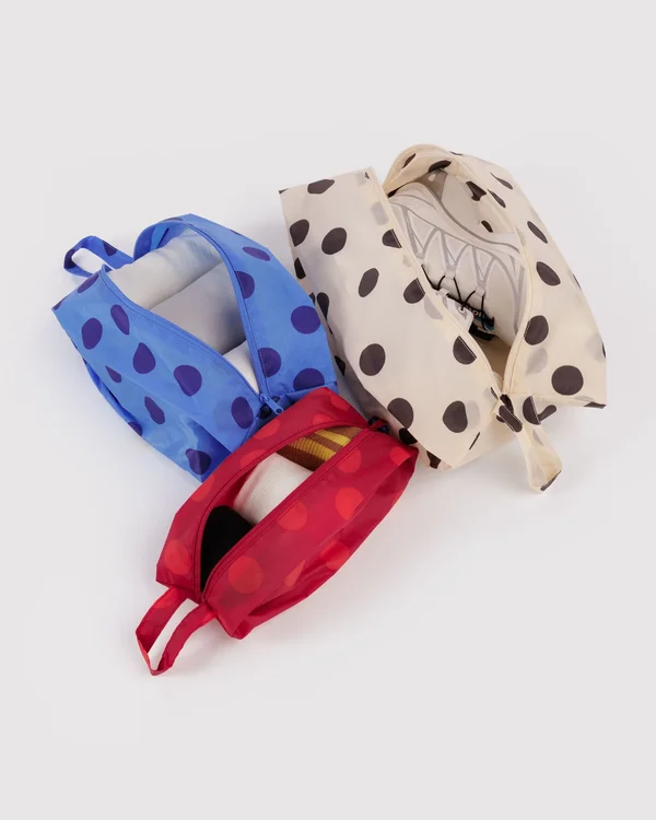 3D Zip Set - Polka Dot Mix - Size: OS