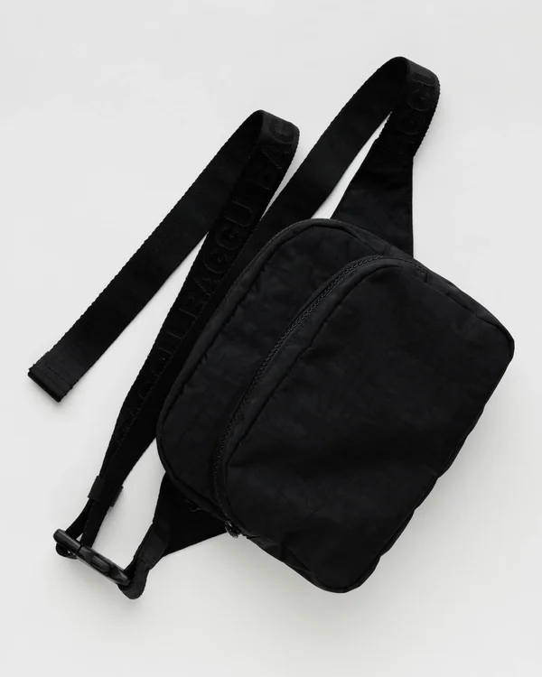 Fanny Pack - Black - Material: heavyweight-nylon