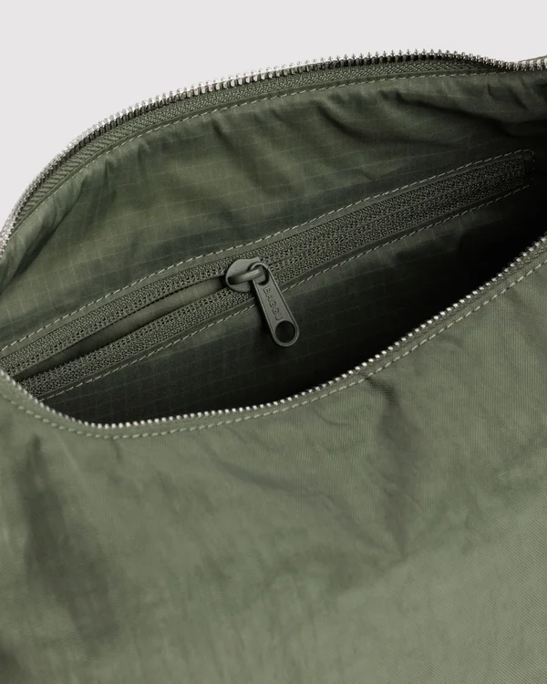 Nylon Meringue Bag - Caper - Size: OS