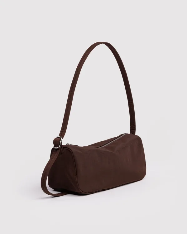 Nylon Loaf Bag - Coffee - Material: heavyweight-nylon