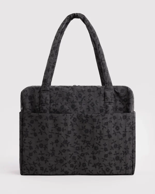 Cloud Carry-On - Charcoal Ditsy Floral - Size: OS