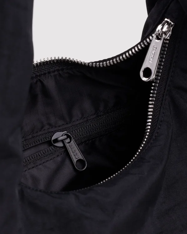 Small Nylon Meringue Bag - Black - Size: OS